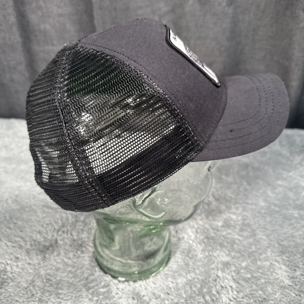 Goorin Bros The Farm The Black Sheep Black Trucker Hat One Size Snapback